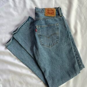 Levi's Men's Light Blue Straight Jeans